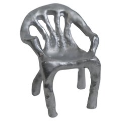 handmade aluminium miniature chair