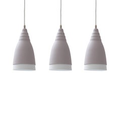 Handmade Aluminium Power Coated Pendant Lamp in Modern Industrial Style