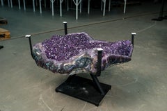 Handmade Amethyst Coffee Table