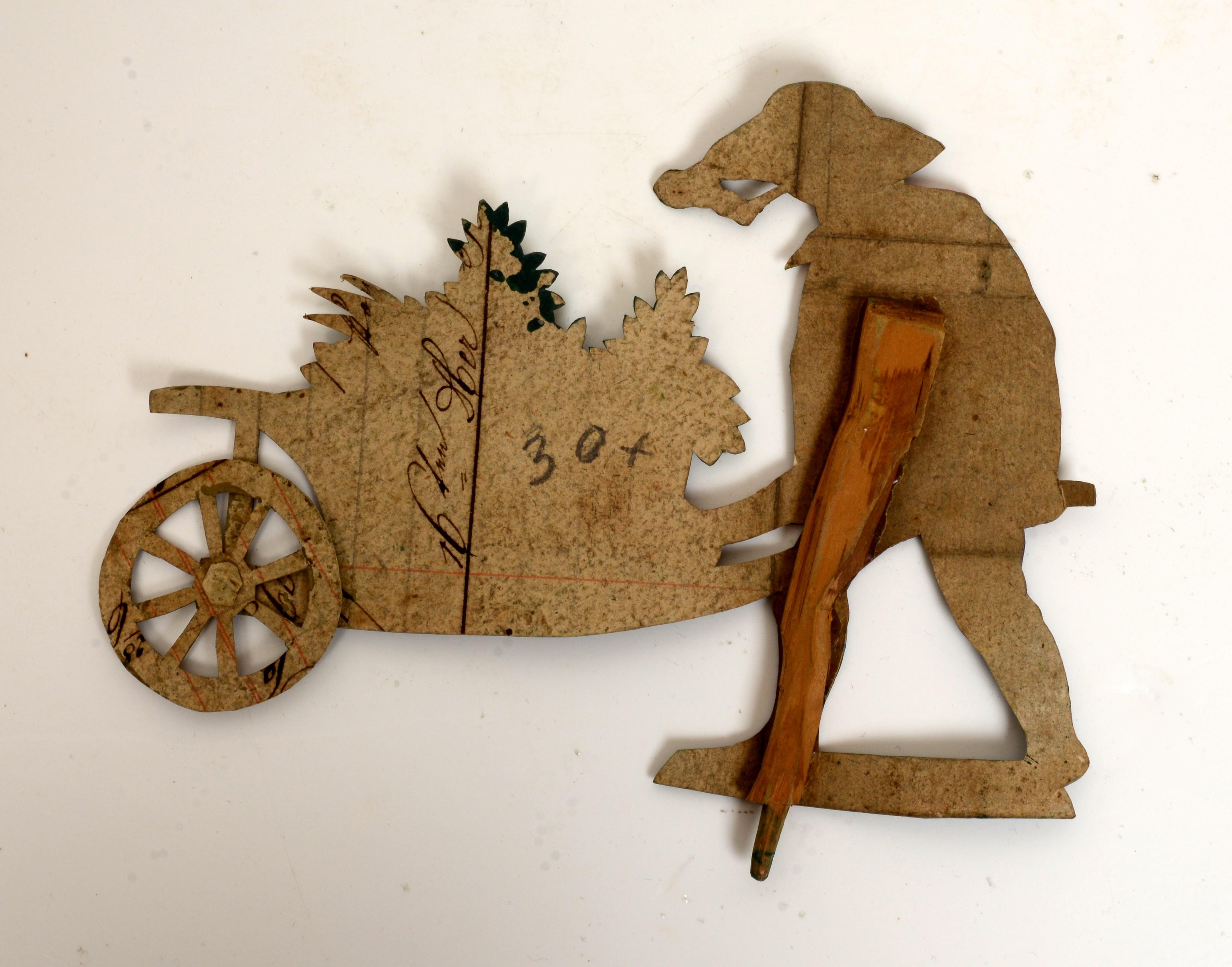 Figures Diorama peintes et faites à la main représentant une scène de ferme de village, décor de Noël en vente 9