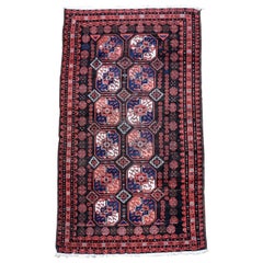 Handmade Antique Afghan Baluch Bag, 1900s, 1P35