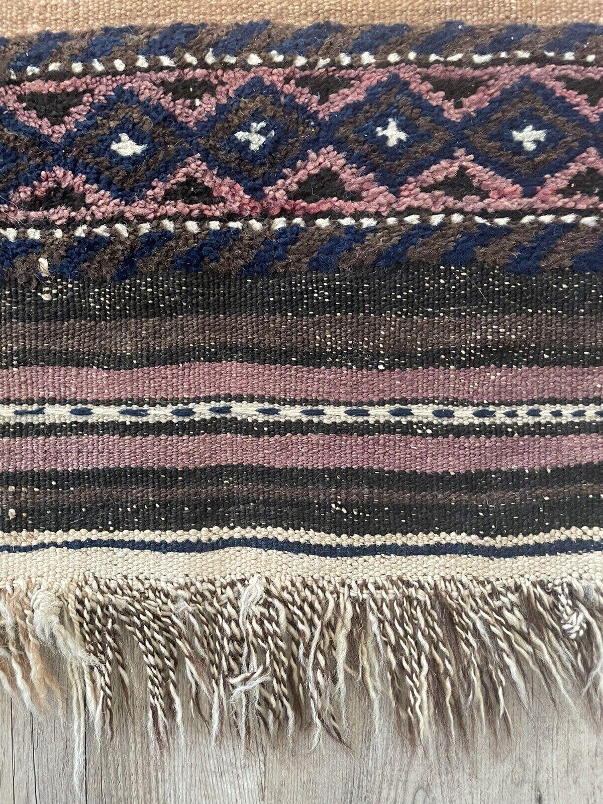 Handgefertigter antiker afghanischer Baluch-Sammlerteppich 2,3' x 5', 1920er Jahre - 1N12 im Angebot 7