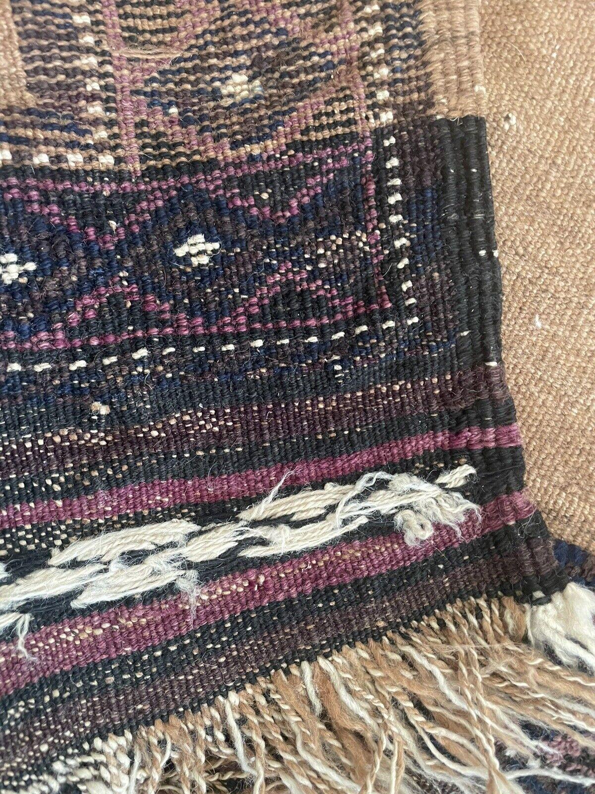 Handgefertigter antiker afghanischer Baluch-Sammlerteppich 2,3' x 5', 1920er Jahre - 1N12 im Angebot 2