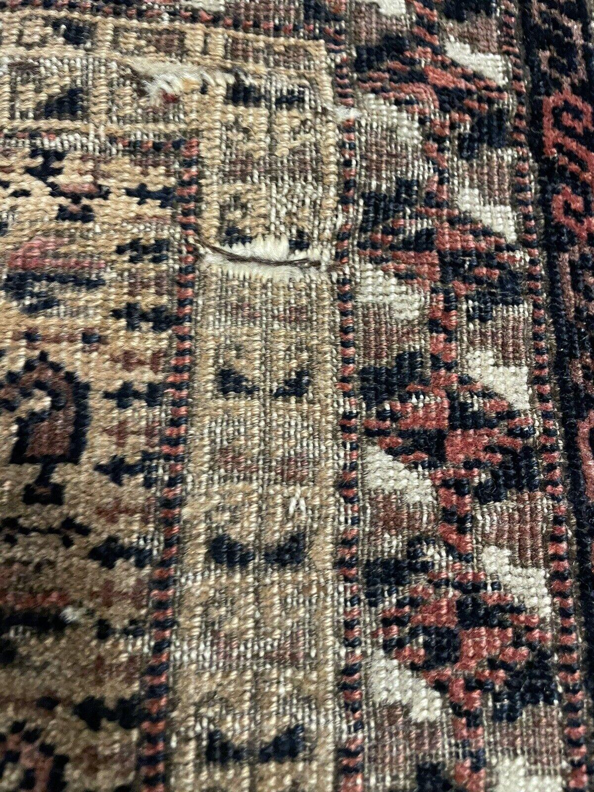 Handgefertigter antiker afghanischer Baluch-Sammlerteppich 2,5' x 4,6', 1880er Jahre - 1N18 im Angebot 6