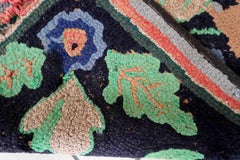 Handmade Antique American Hooked Rug, 1900s, 1C989