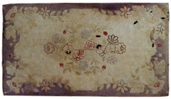Handmade Antique American Primitive Hooked Rug, 1900s, 1C570