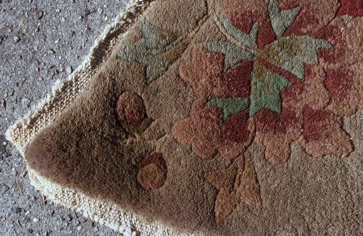 Handgefertigter antiker chinesischer Art-Déco-Teppich:: 1920er Jahre:: 1b847 (Handgeknüpft) im Angebot