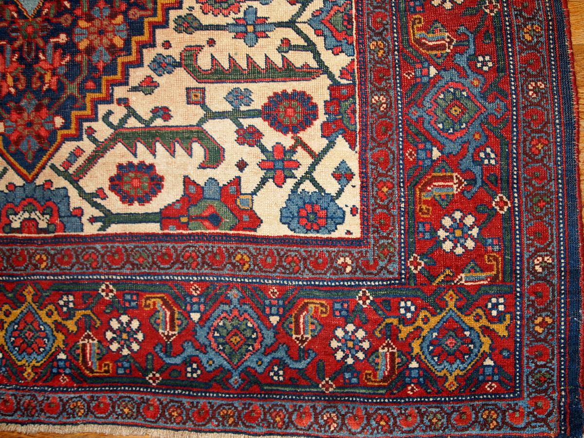 Tapis ancien de style Bidjar fait à la main, années 1880, 1B194 en vente 1