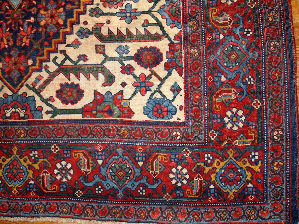 Handmade Antique Bidjar Style Rug, 1880s, 1B194 For Sale 1