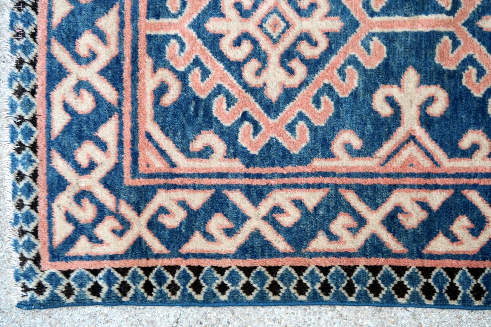 Handgefertigter antiker kaukasischer Avar-Teppich, 1900er Jahre, 1p49 (Handgeknüpft) im Angebot
