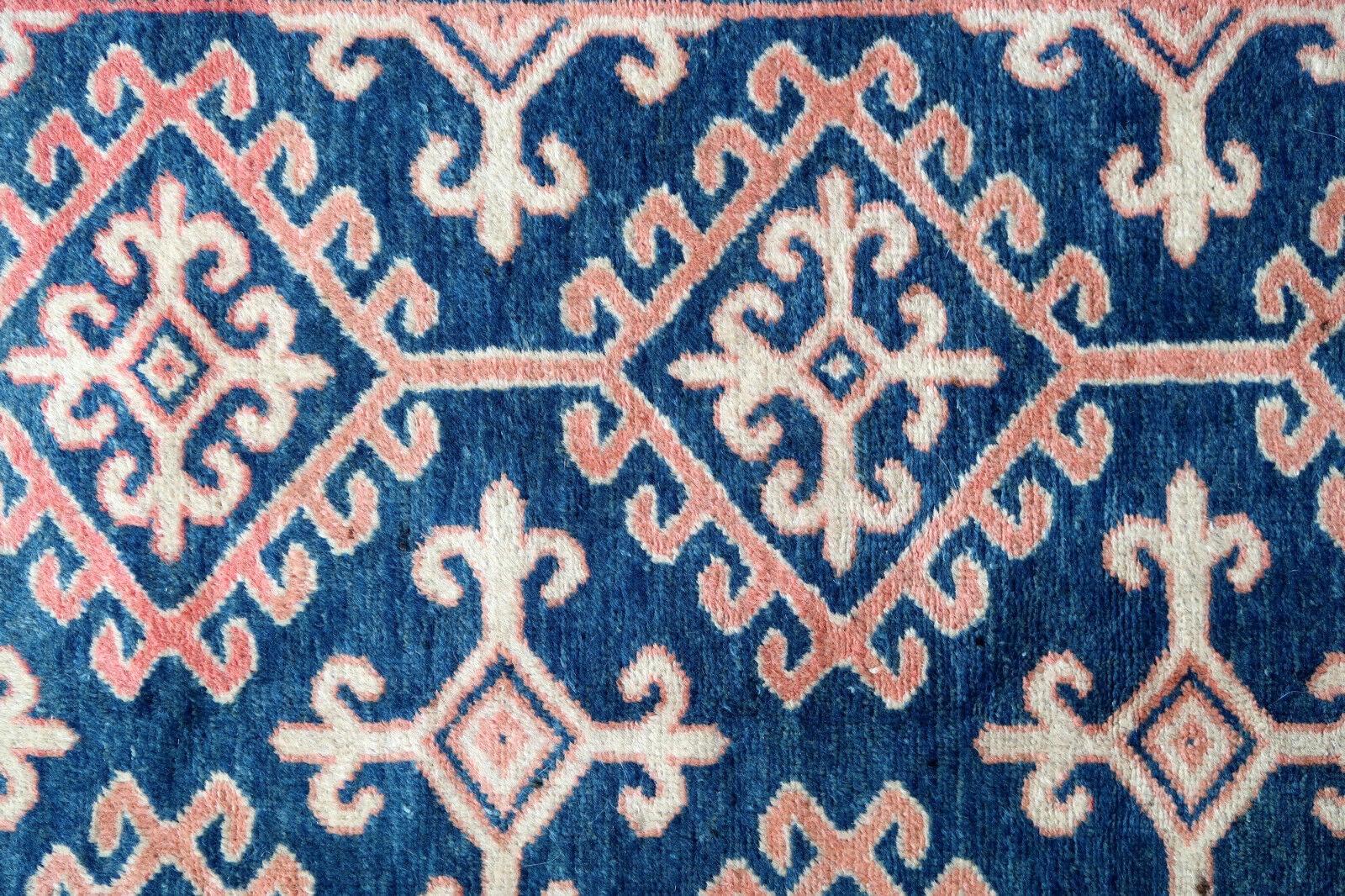 Handgefertigter antiker kaukasischer Avar-Teppich, 1900er Jahre, 1p49 im Zustand „Gut“ im Angebot in Bordeaux, FR