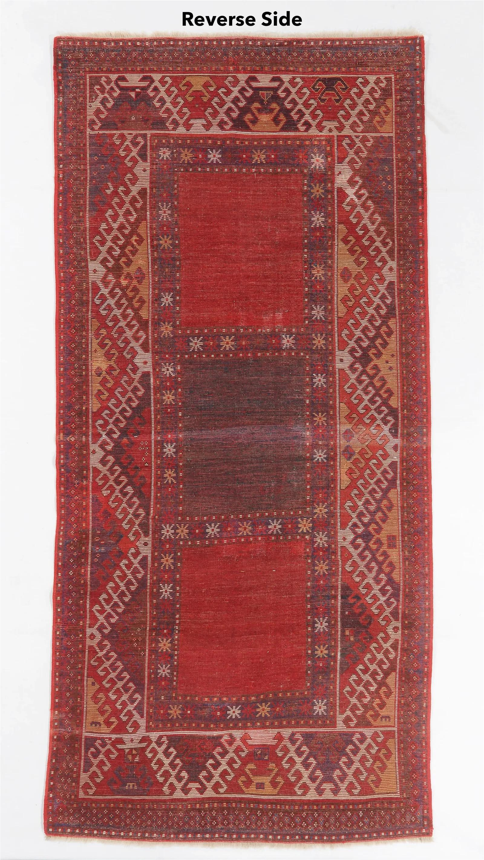 Début du 20ème siècle Tapis caucasien antique Kazak fait à la main 4.3' x 8,11', 1900s - 2B26 en vente