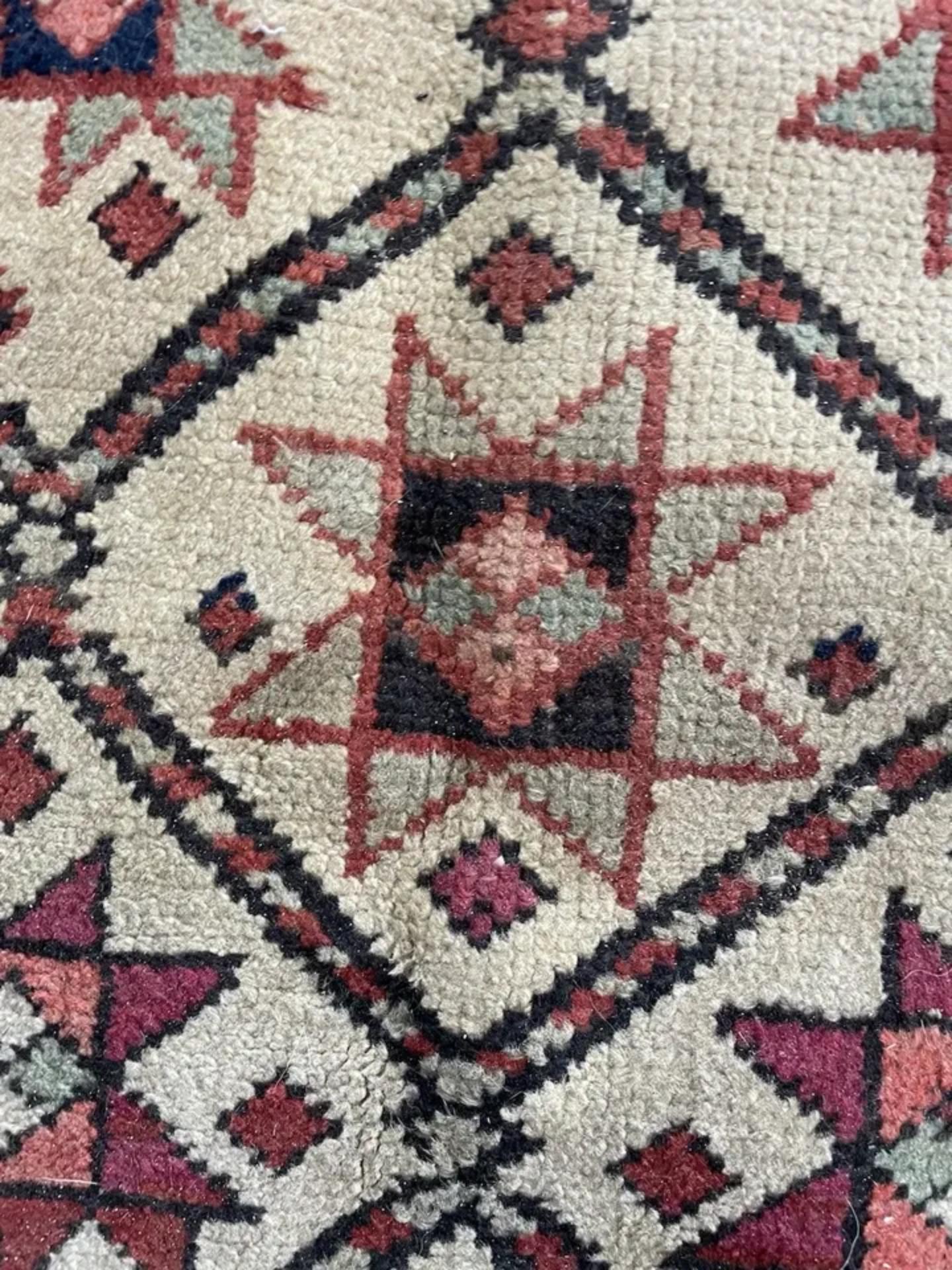 Annodato a mano Tappeto antico caucasico Kazak fatto a mano 3,3' x 6,6', 1900 - 1N119 in vendita