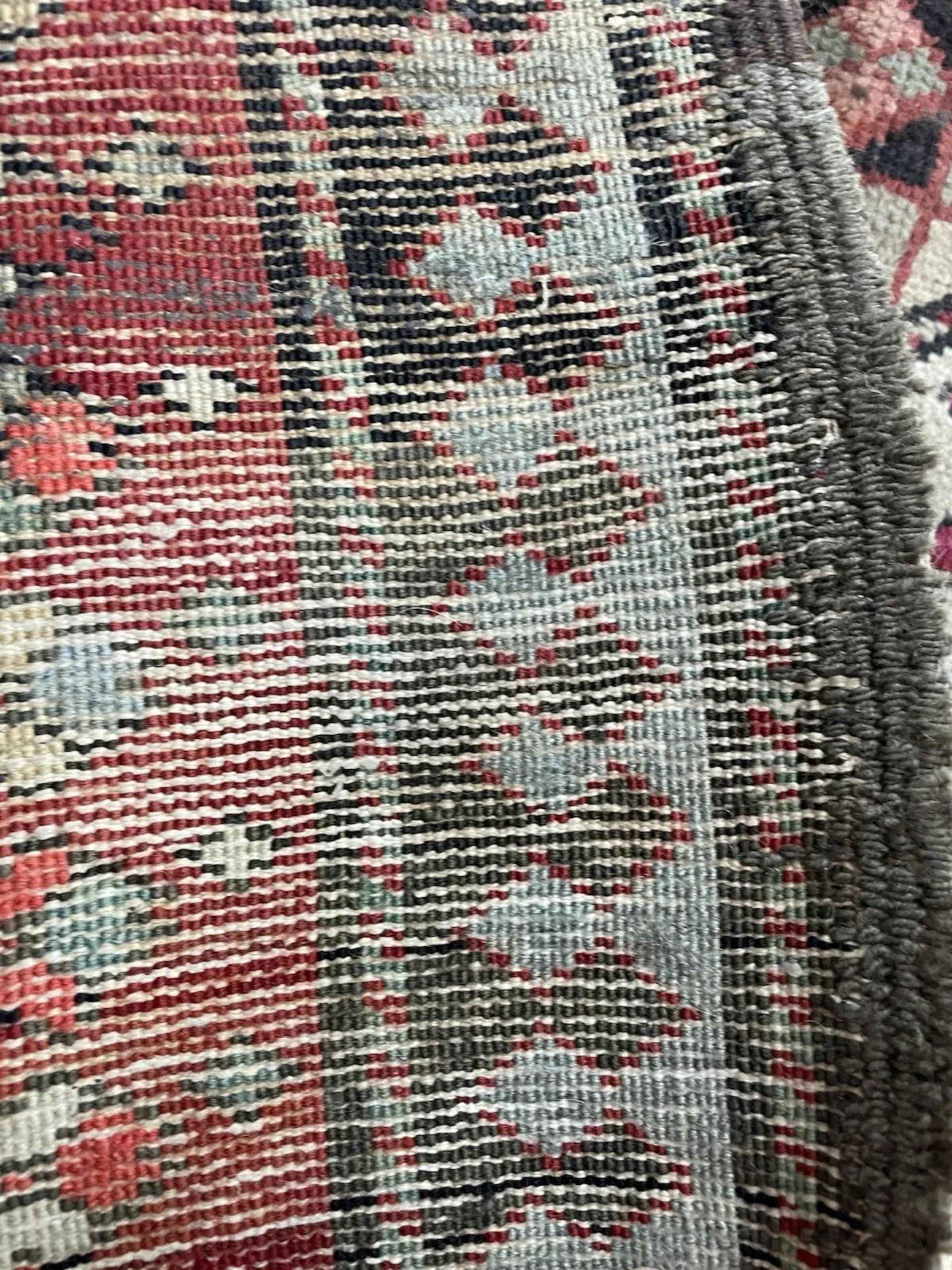 Tappeto antico caucasico Kazak fatto a mano 3,3' x 6,6', 1900 - 1N119 in vendita 1