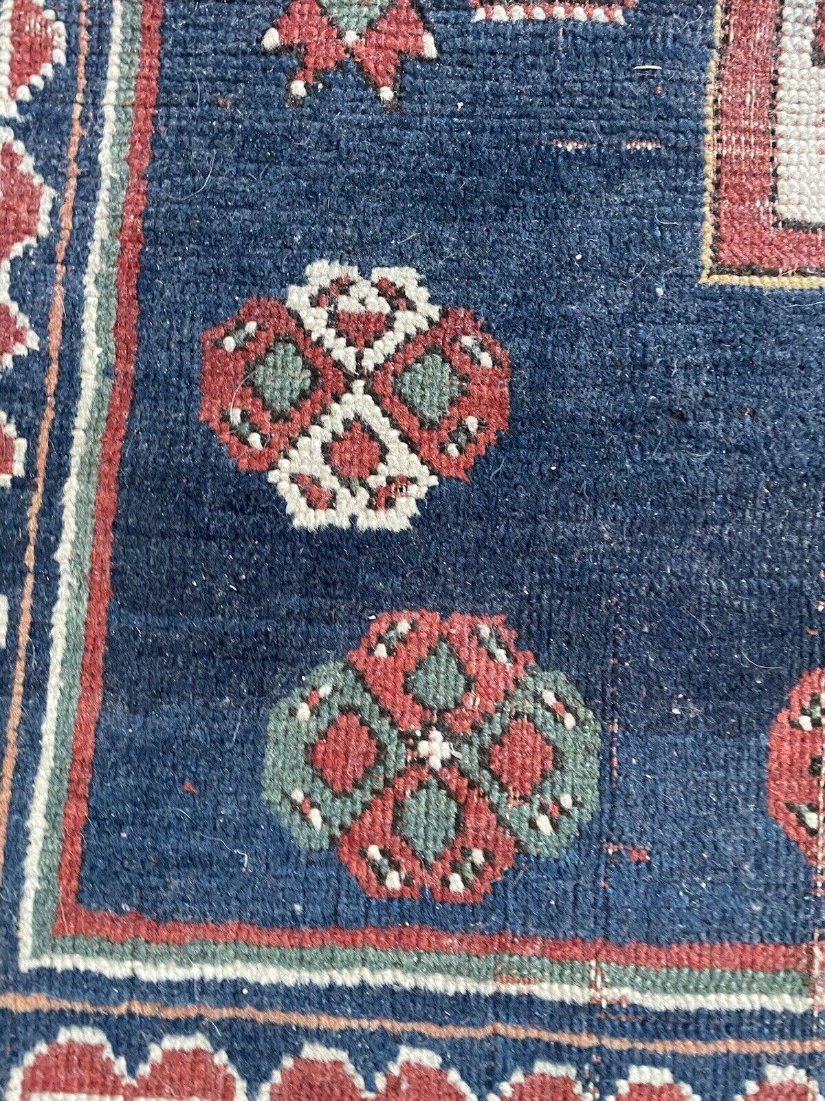 Handmade Antique Caucasian Lezgi Rug 4.9' x 7.2', 1880s - 1N100 For Sale 6