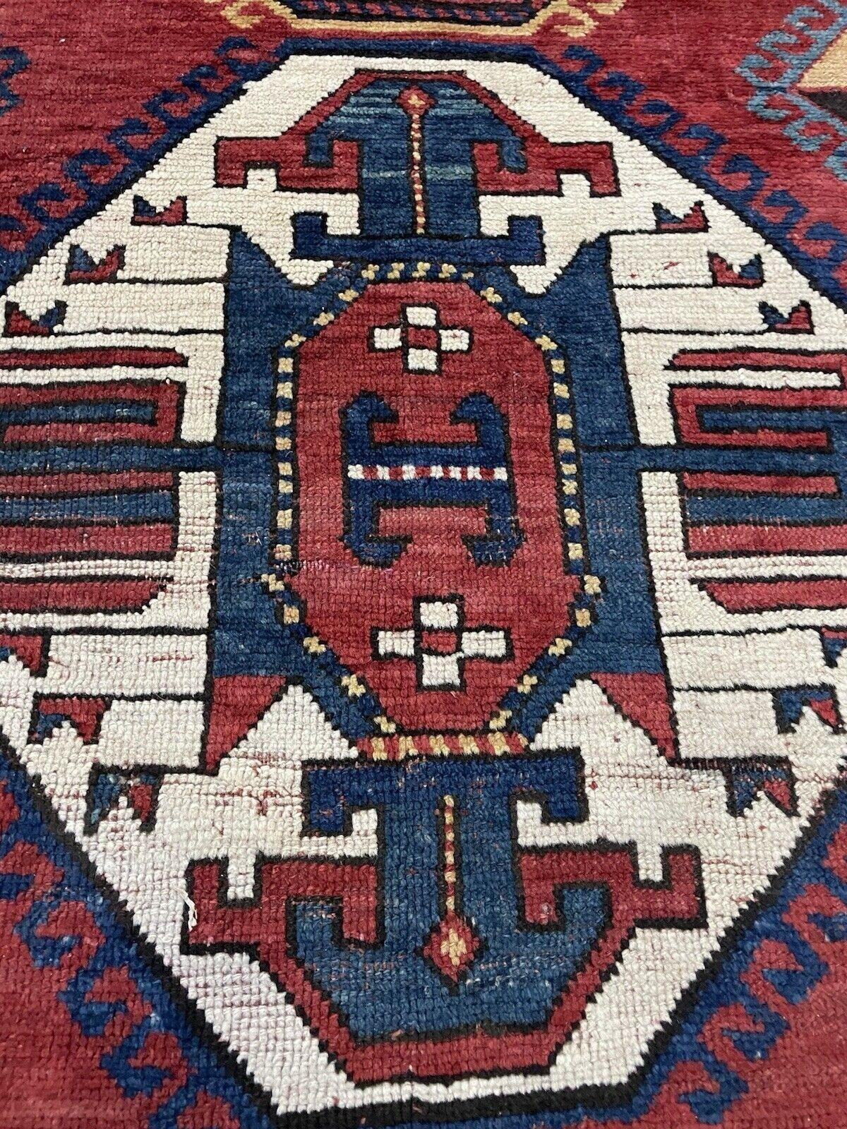 Handmade Antique Caucasian Lori Pambak Rug 4.11' x 7.6', 1880s - 1N99 For Sale 5