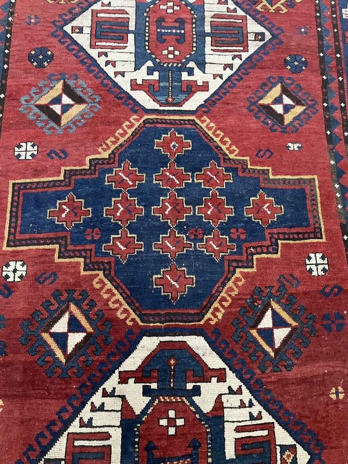 Handmade Antique Caucasian Lori Pambak Rug 4.11' x 7.6', 1880s - 1N99 For Sale 6