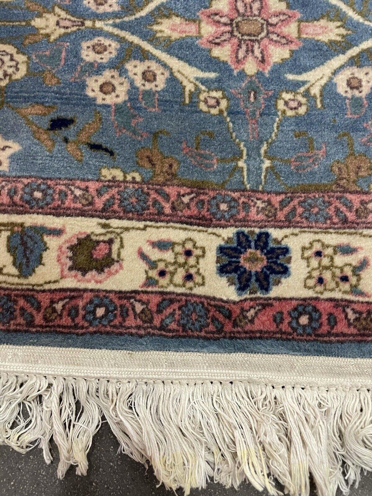 Tapis ancien caucasien Sumak fait main 4.5' x 5.7' 1900s - 1N90 en vente 4