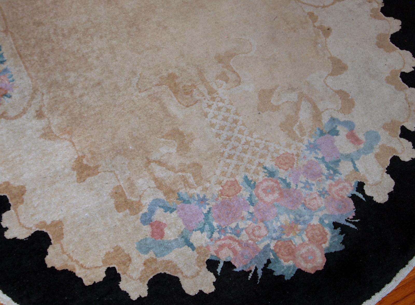 Handgefertigter antiker chinesischer Art-Déco-Teppich, 1920er Jahre, 1B660 im Angebot 1