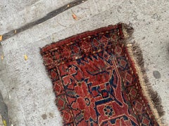 Handmade Antique Collecitble Afghan Ersari Rug 2.1' x 3.3' 1870s - 2B37