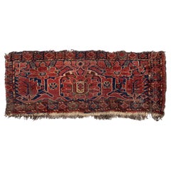 Handmade Antique Collecitble Afghan Ersari Rug 2.1' x 3.3' 1870s - 2B37