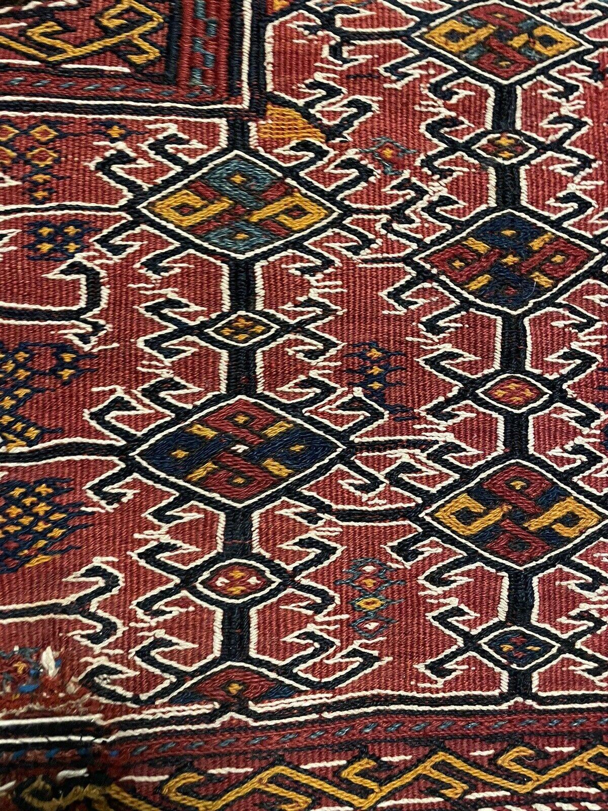 Sac à main de collection persan Luri 2.8' x 6,7', 1880s - 1N24 en vente 7