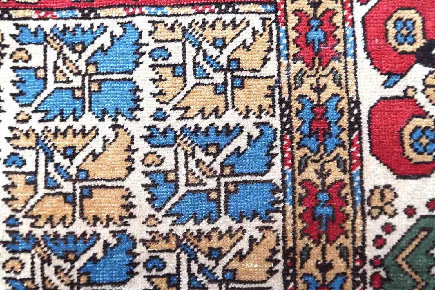 Wool Handmade Antique Collectible Turkish Transylvania Rug, 1880s, 1P129 For Sale