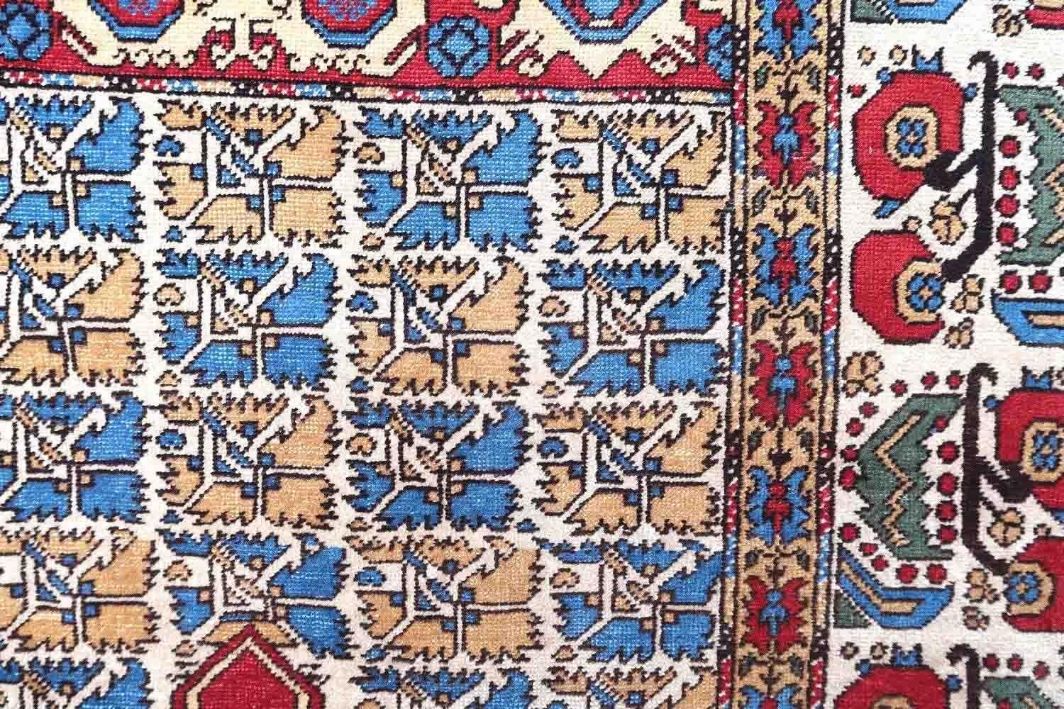 Handgefertigter antiker türkischer Transylvania-Teppich im Sammlerstil, 1880er Jahre, 1P129 (Wolle) im Angebot