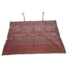 Borsa di sale Sumak turkmena da collezione, fatta a mano, 2,6' x 3,8', 1880 - 1D141
