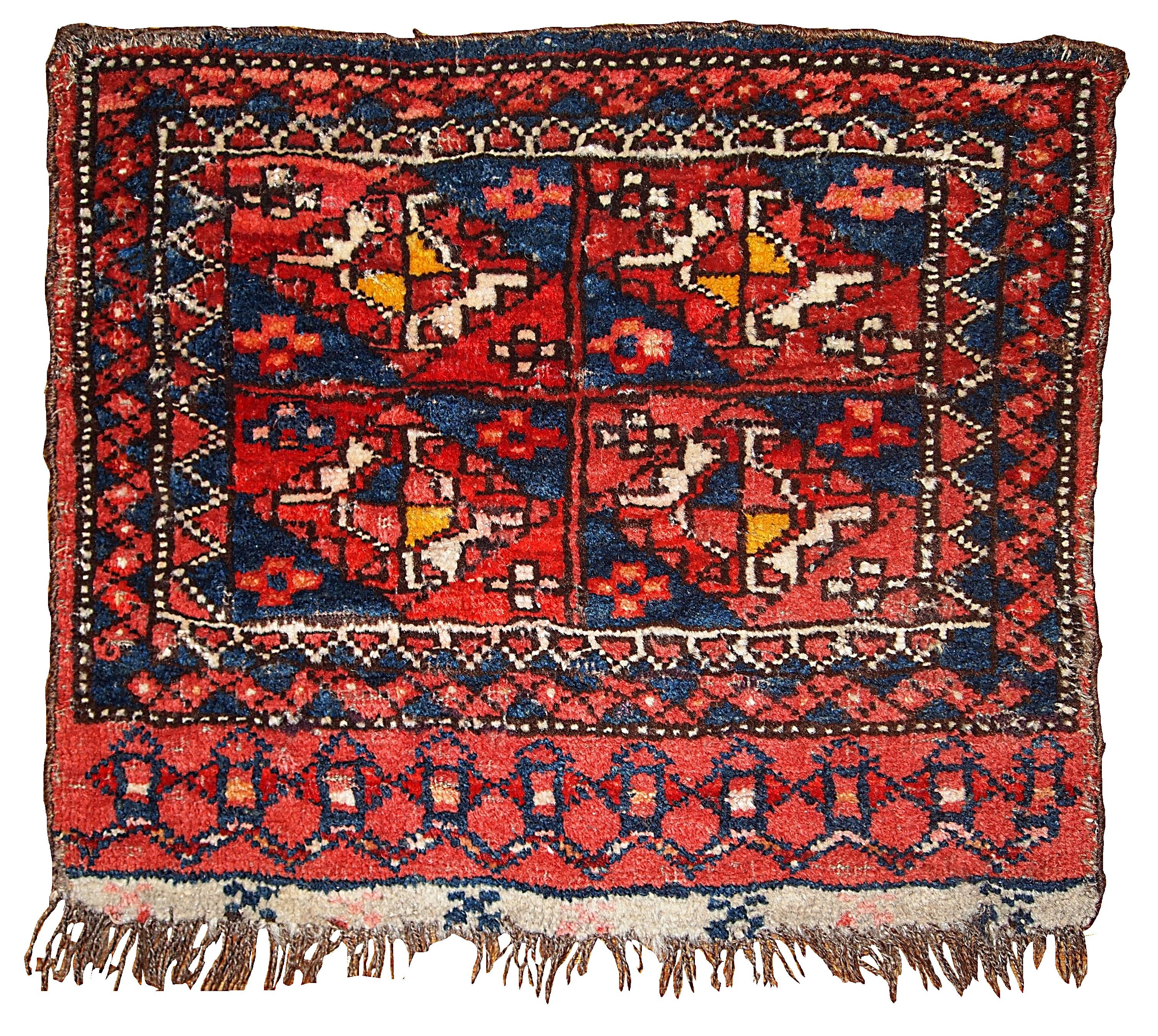 Uzbeko Borsa da collezione antica a mano Uzbekistan, 1870, 1B352 in vendita