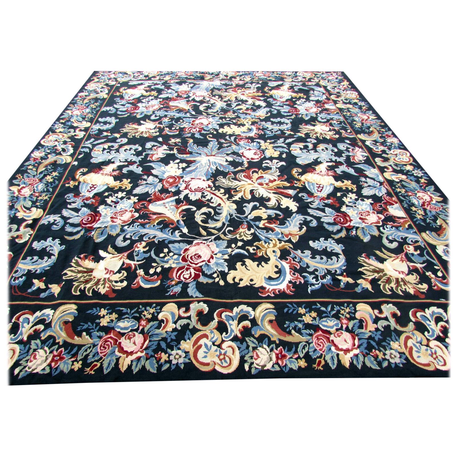 Antique English Needlepoint at 1stDibs