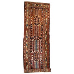 Handmade Antique Heriz Style Rug, 1930s, 1C284