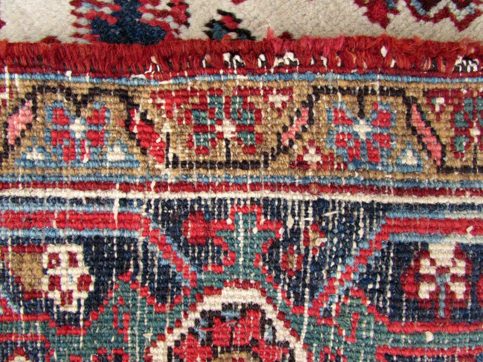 Handmade Antique Heriz Style Rug, 1930s, 1Q0208 2