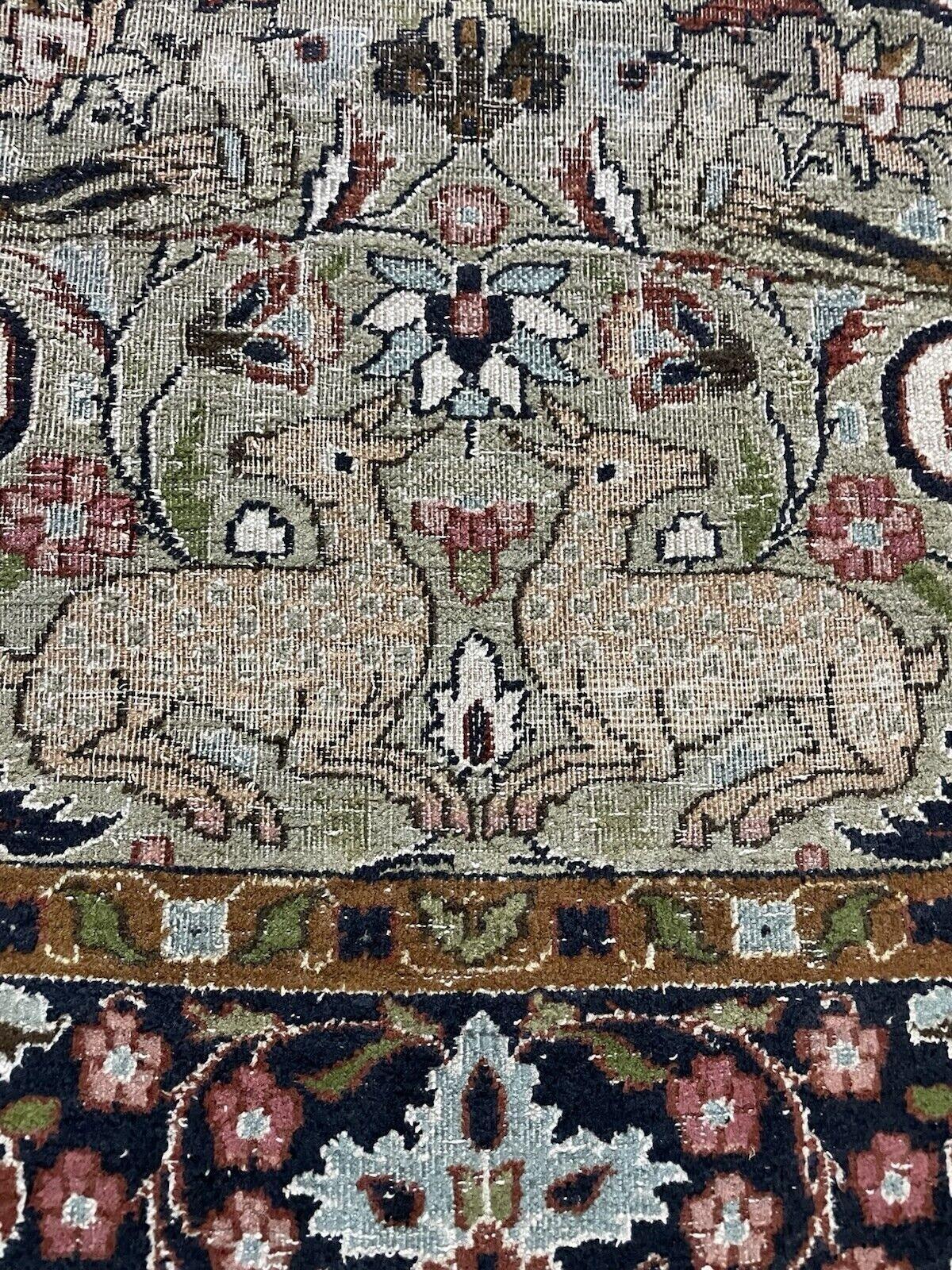Tapis ancien indien Agra, fait main, 2.11' x 4.11', 1920 - 1N93 en vente 5