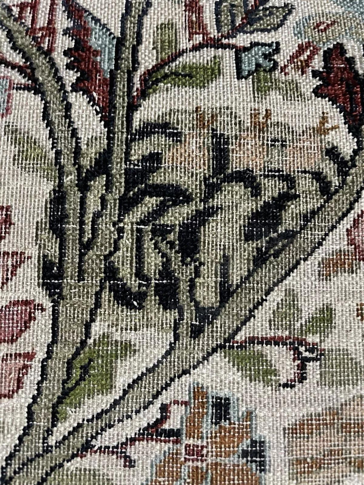 Noué à la main Tapis ancien indien Agra, fait main, 2.11' x 4.11', 1920 - 1N93 en vente