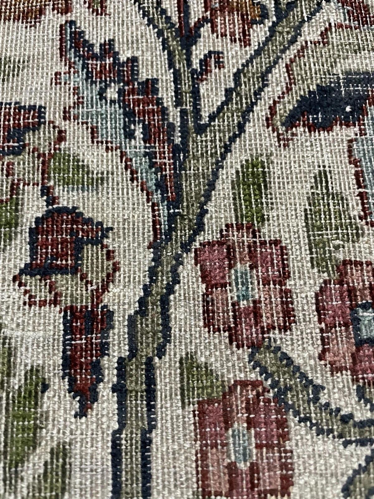 Laine Tapis ancien indien Agra, fait main, 2.11' x 4.11', 1920 - 1N93 en vente