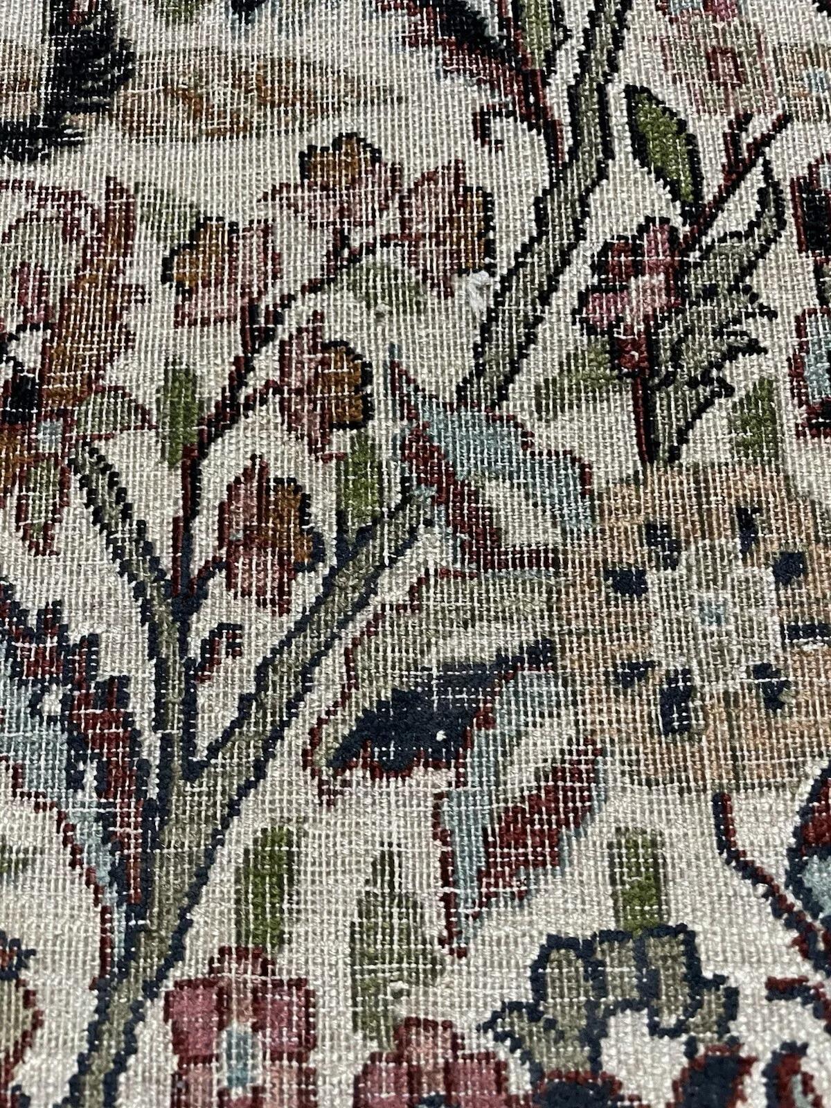 Tapis ancien indien Agra, fait main, 2.11' x 4.11', 1920 - 1N93 en vente 1