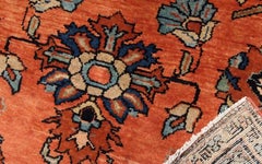 Handmade Antique Lilihan Style Rug, 1920s, 1B666