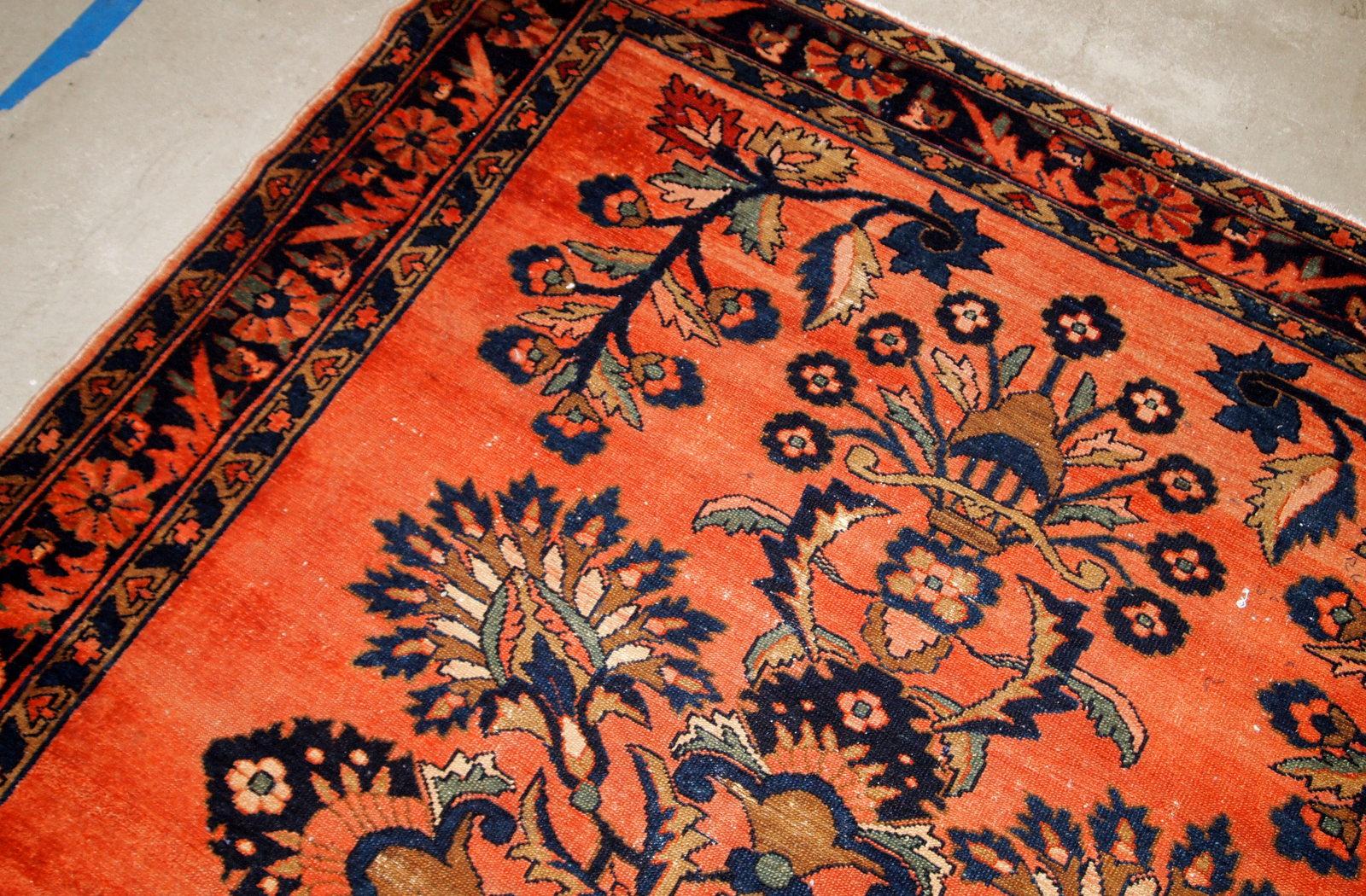 Handmade antique Lilihan Style Rug, 1920s, 1B776 For Sale 1