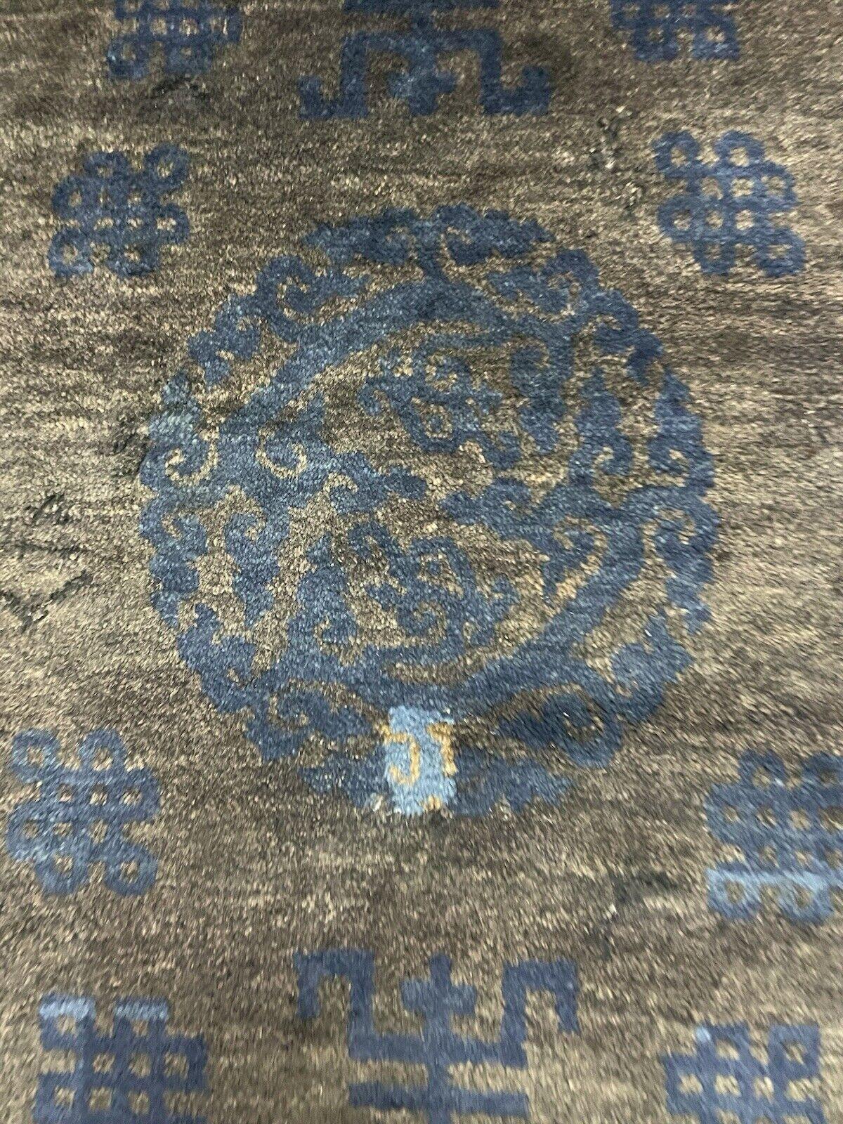 Tapis chinois pékinois ancien fait à la main 2' x 4,1', années 1900 - 1N72 en vente 1