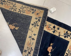 Handmade Antique Peking Chinese Rug 2.7' x 4.5', 1900s - 2B80