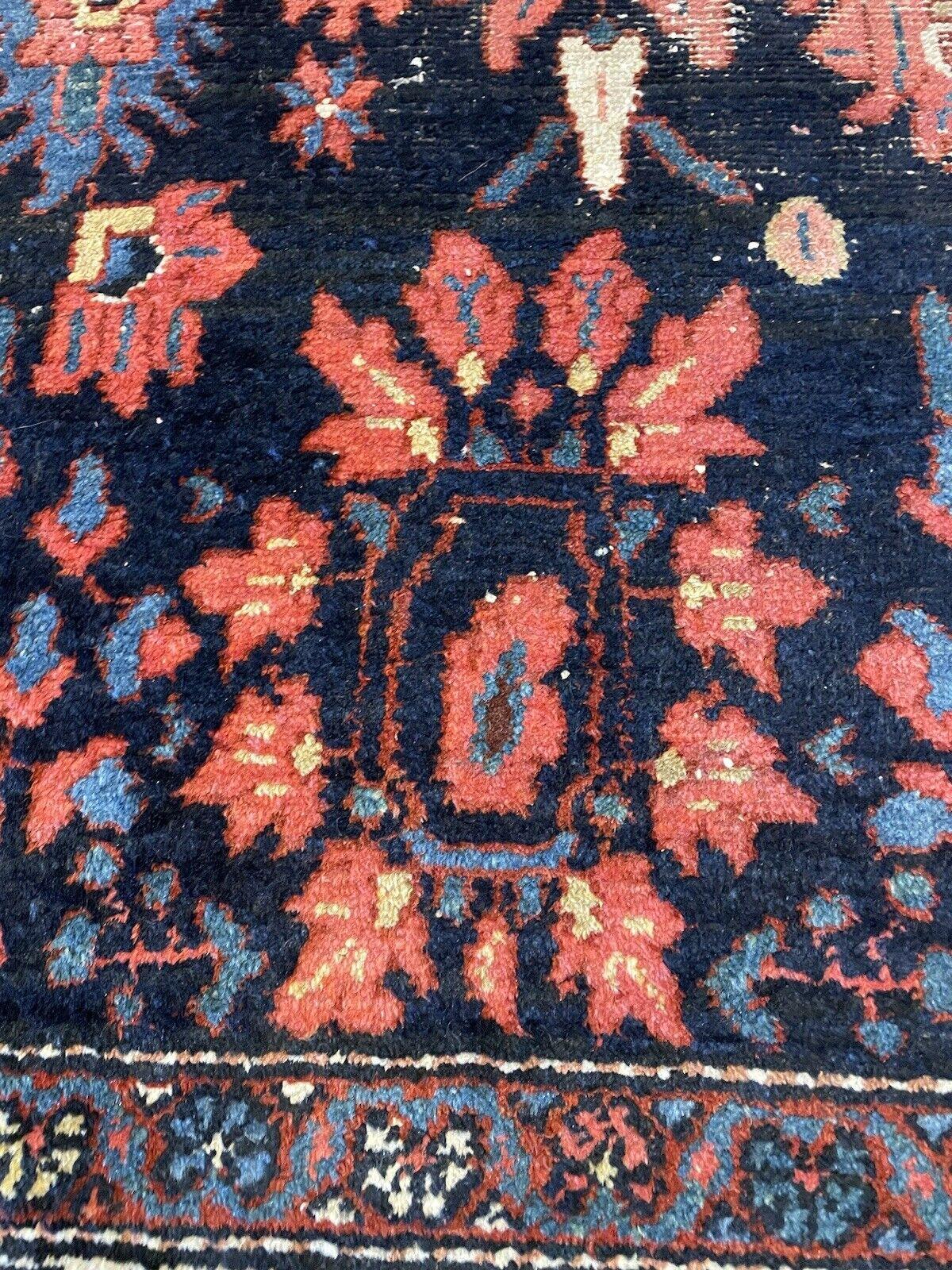 Tapis persan Bakhtiari ancien fait à la main 4,4' x 6,4, années 1920 - 1N38 en vente 7