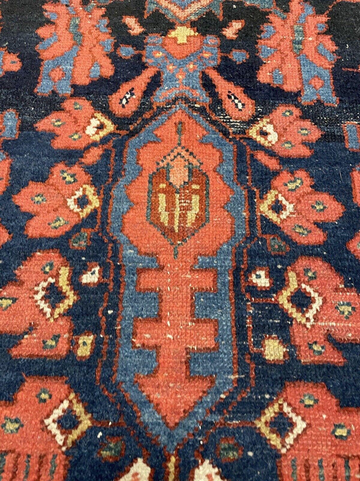Début du 20ème siècle Tapis persan Bakhtiari ancien fait à la main 4,4' x 6,4, années 1920 - 1N38 en vente