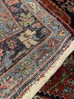 Handmade Antique Persian Bidjar 3.6' x 5.4, 1910s - 1N36
