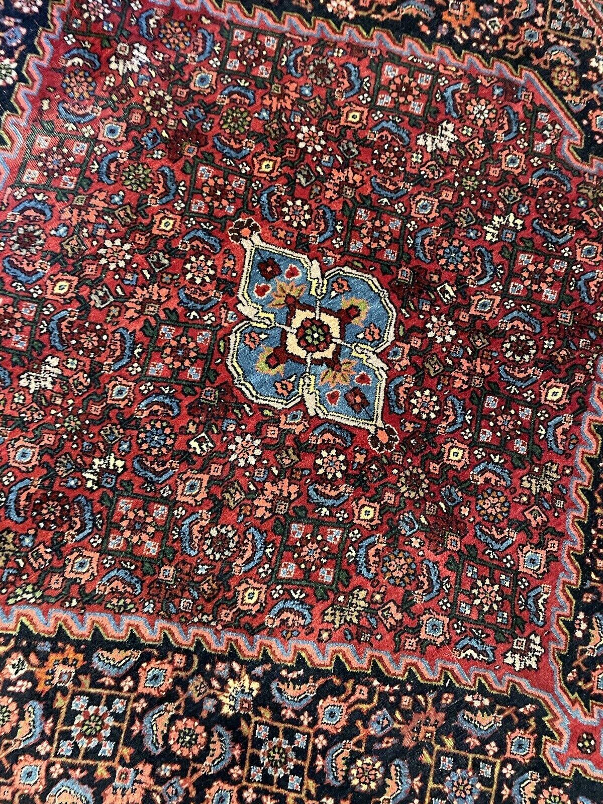Tapis persan Bidjar ancien fait à la main 4,6' x 7,3, années 1920 - 1N39 en vente 2