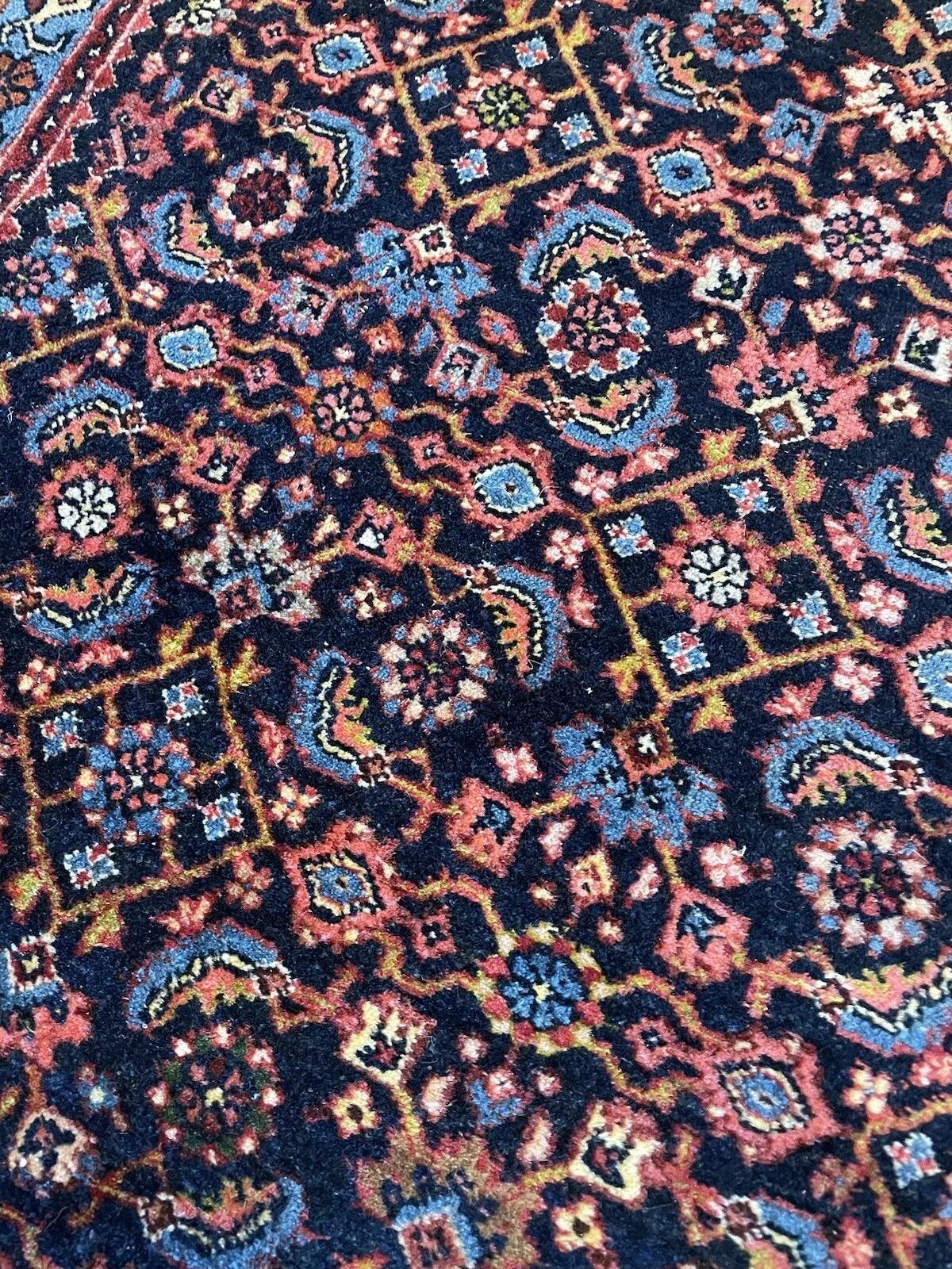 Tapis persan Bidjar ancien fait à la main 4,6' x 7,3, années 1920 - 1N39 en vente 3