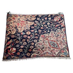 Alfombra persa antigua Farahan Vagireh hecha a mano 1,8' x 2,4', década de 1880 - 1N45