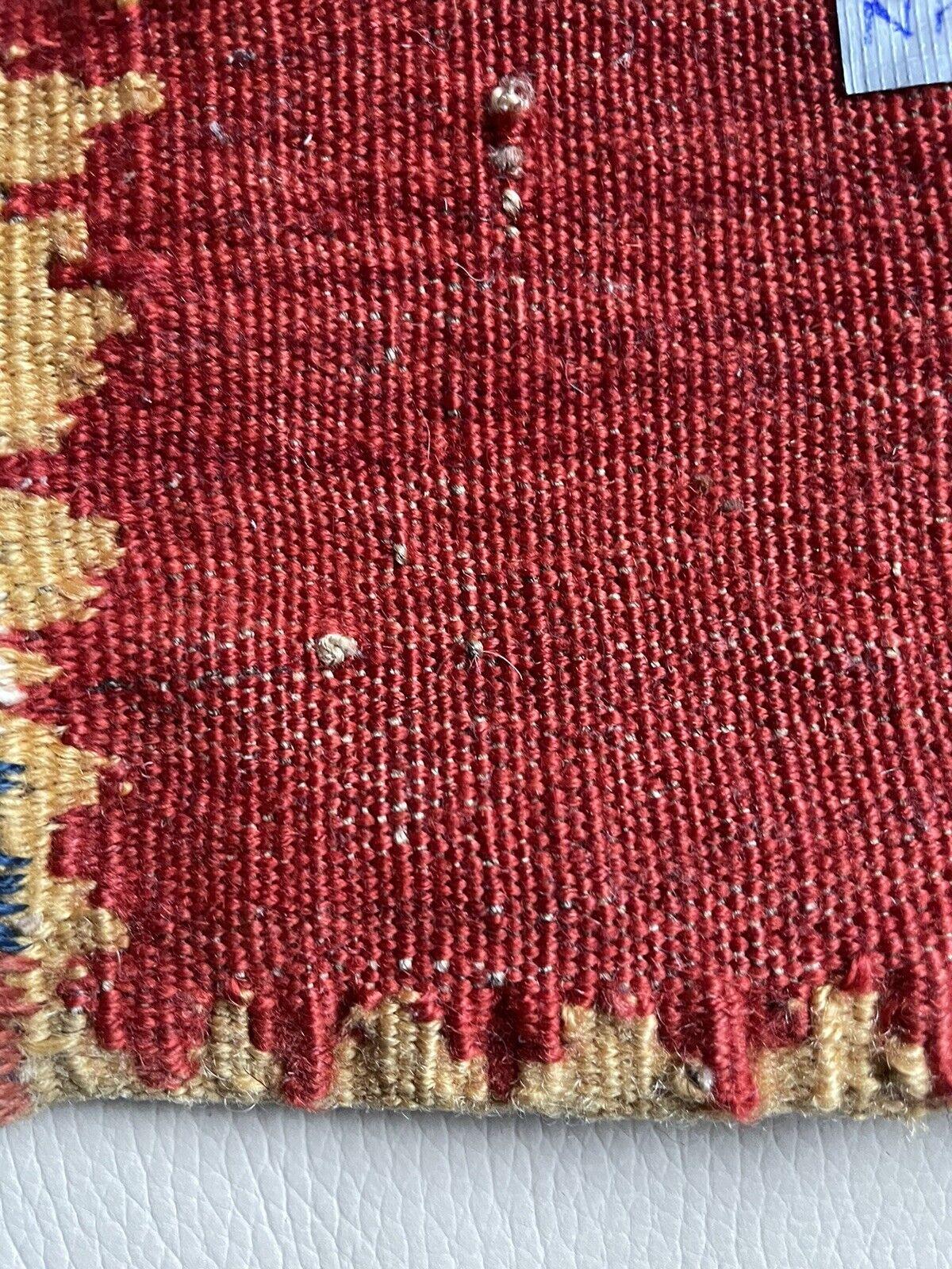 Wool Handmade Antique Persian Gashkai Small Bag 6