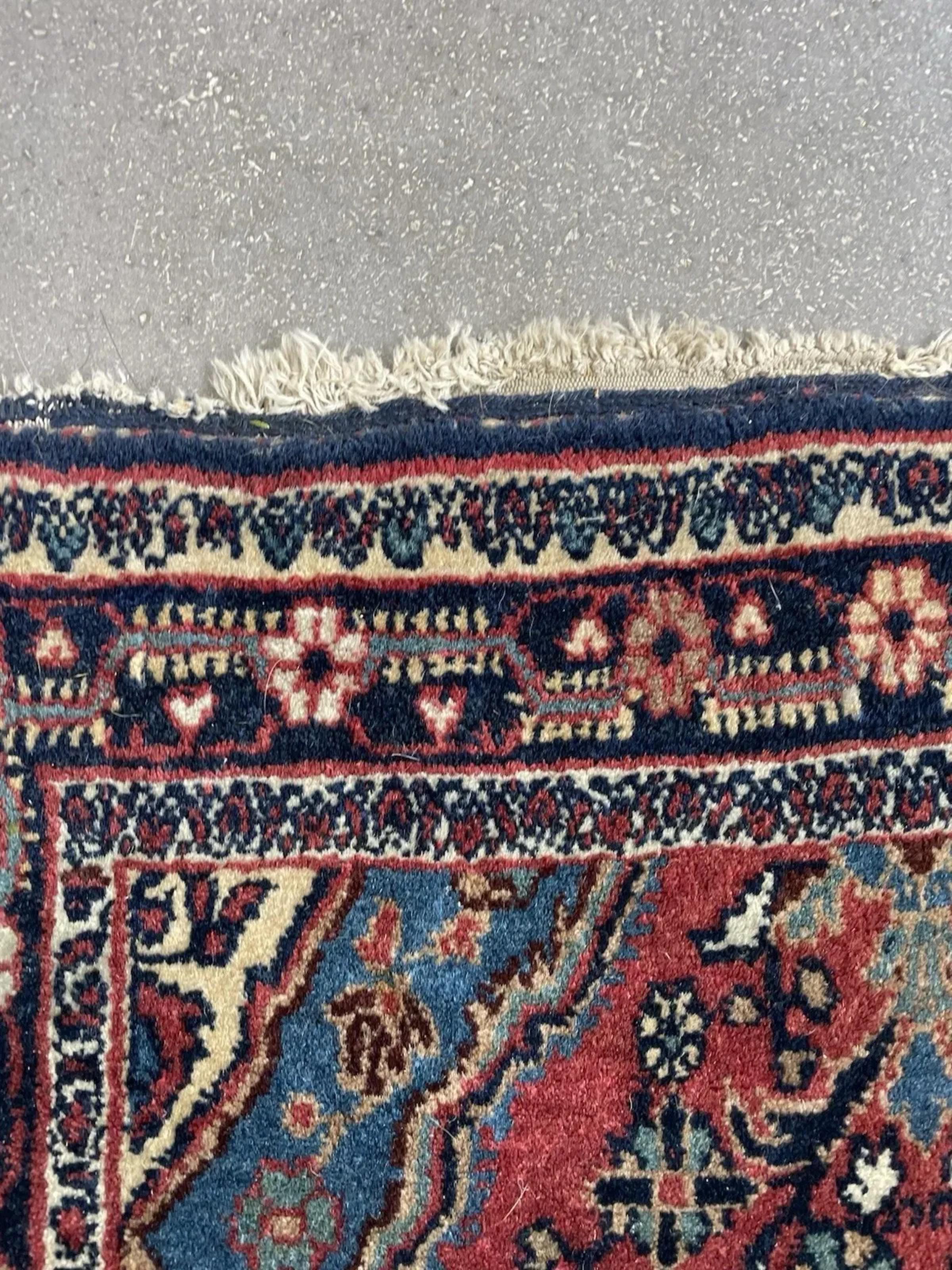Début du 20ème siècle Tapis Hamadan persan ancien fait main 1.9' x 2.4', 1920 - 1N118 en vente