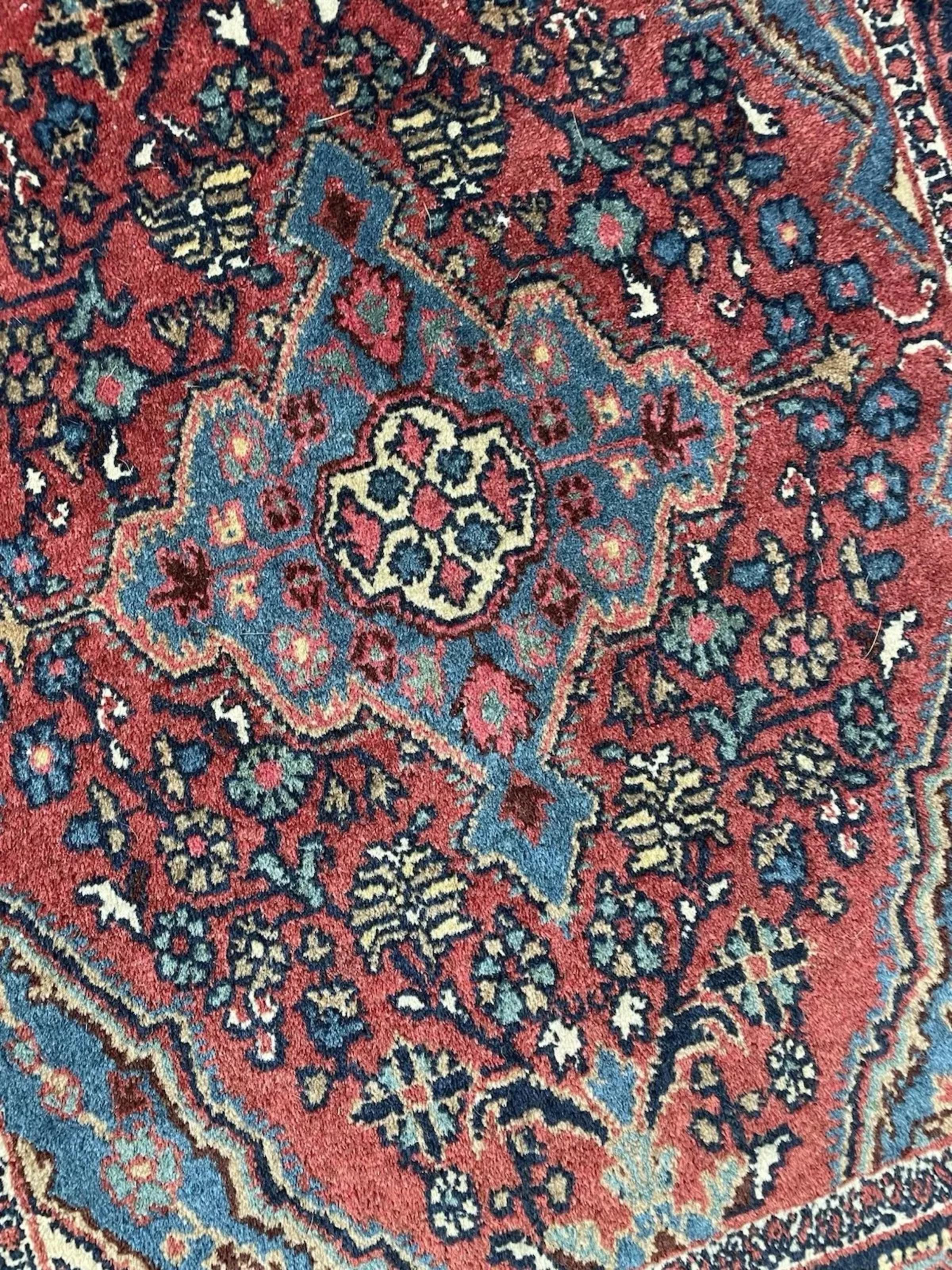 Tapis Hamadan persan ancien fait main 1.9' x 2.4', 1920 - 1N118 en vente 1